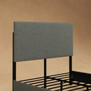 Belffin-grey-upholstered-platform-bed-frame-with-wooden-slats