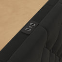 Belffin-Black-Upholstered-Bed-Frame-Built-In-Charging-Station