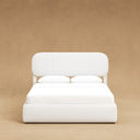 E01 Bed Frame White - Queen
