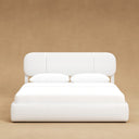 E01 Bed Frame White - King