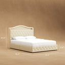 Belffin-Bed-Frame-A14-Dimension-Diagram-Fully-Assembled-Bed-Annotated-Dimensions
