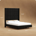 Belffin-Bed-Frame-A16-Dimension-Diagram-Fully-Assembled-Bed-Annotated-Dimensions